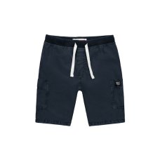 9PSHORT 4T: Navy Poplin Short (8-14 Years)